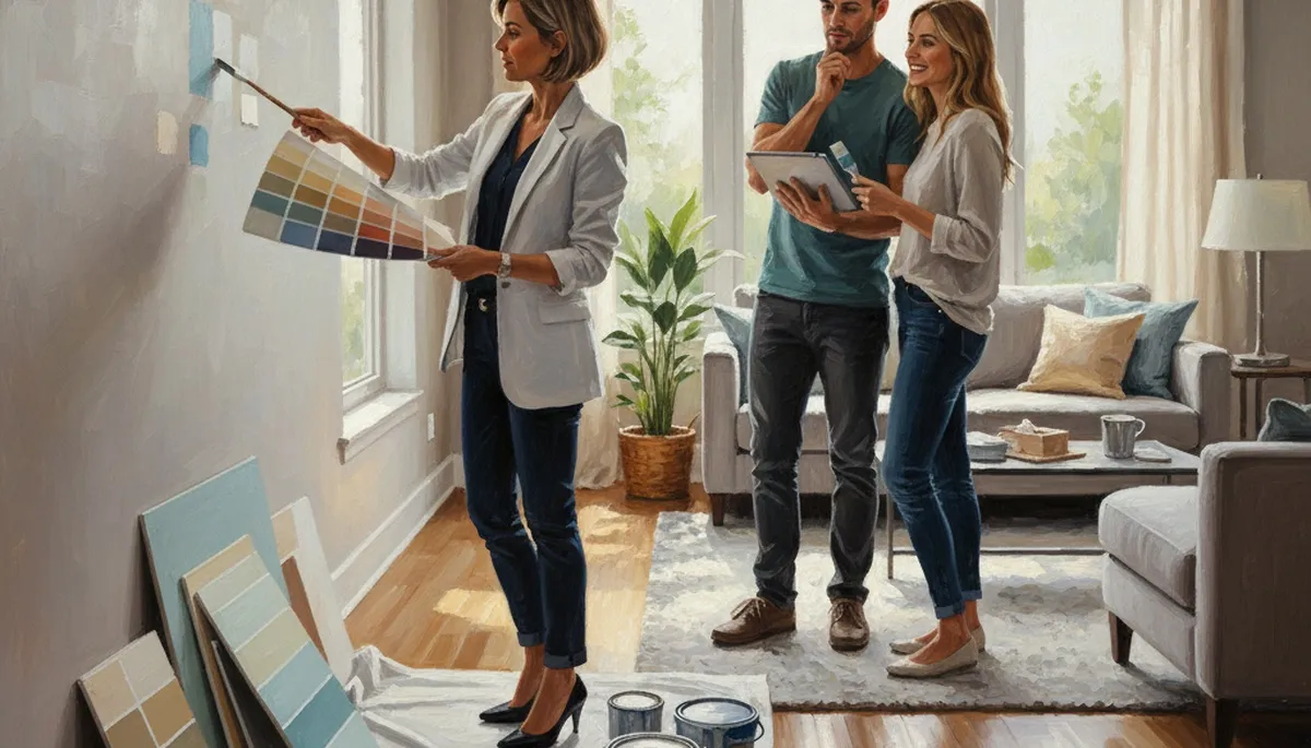 Lakeland, FL painters providing color consultation for homes and businesses in Florida sun and humidity