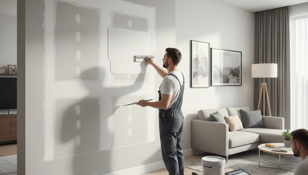 Lakeland, FL drywall repair by Lakeland Paint Pros for cracks, holes, and water damage repairs