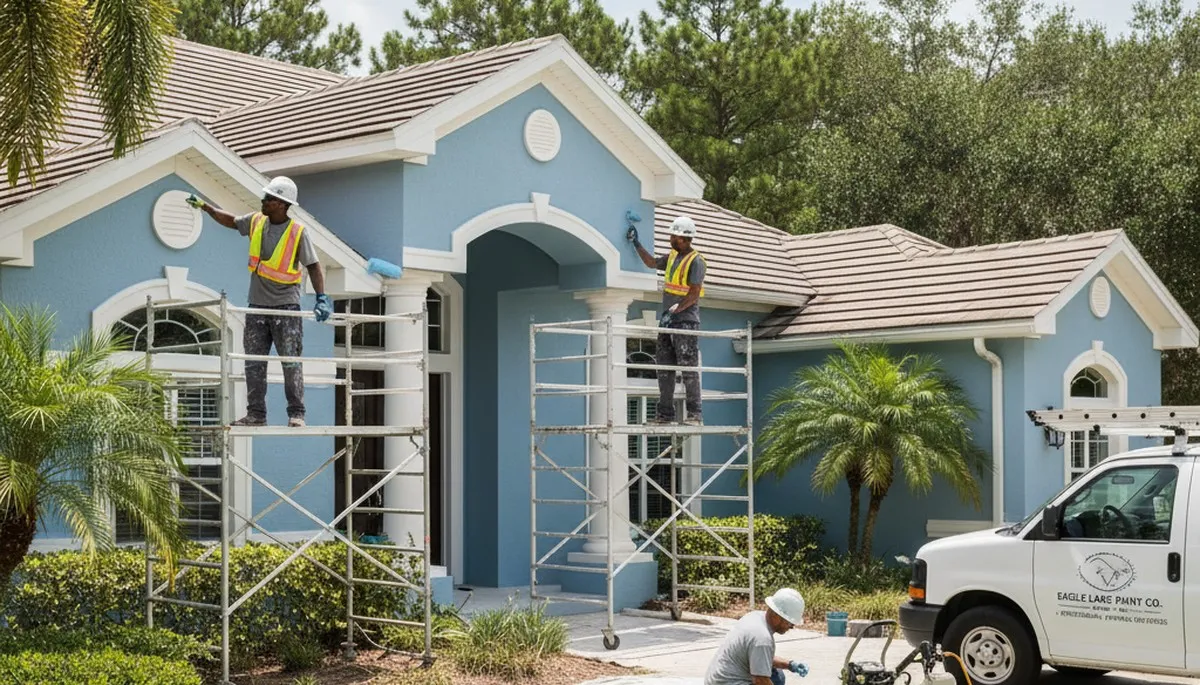 Professional painting service in Lakeland, FL for interior and exterior home painting projects