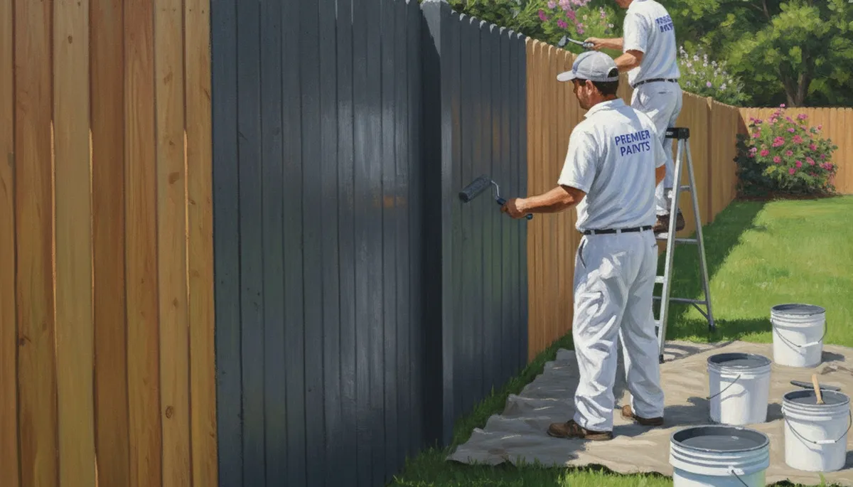 Fence painting service in Lakeland, FL for durable, weather-resistant curb appeal