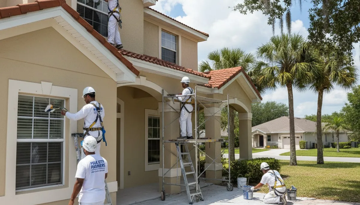 Lakeland, FL painting contractor providing professional residential and commercial painting services