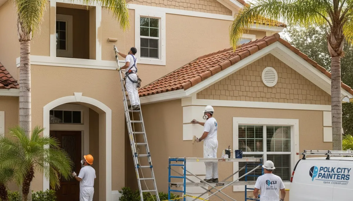 Professional painters in Lakeland, FL providing residential and commercial painting services