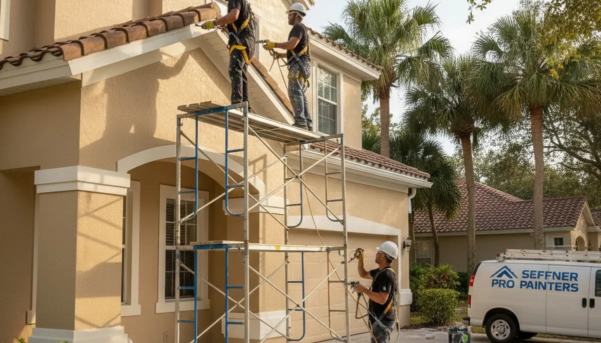 Professional painters providing interior and exterior painting services in Lakeland, FL