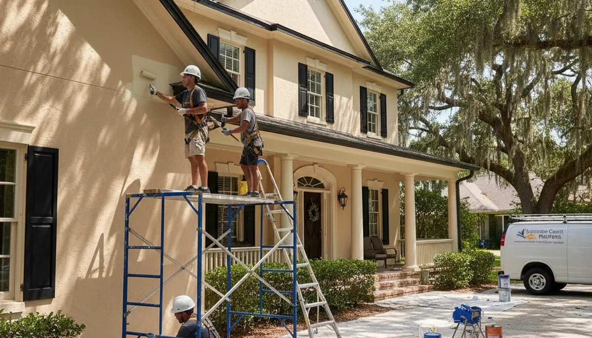 Professional painters in Lakeland, FL providing interior and exterior painting services