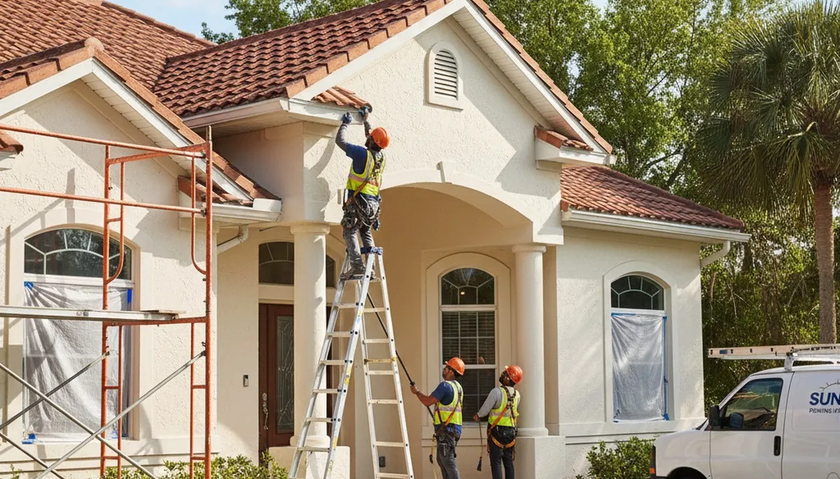 Professional painters in Lakeland, FL providing residential and commercial painting services