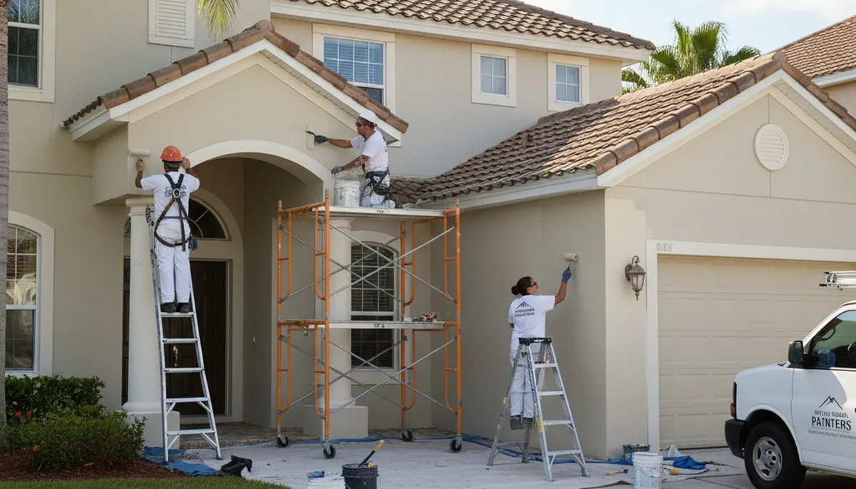Lakeland, FL painting contractor providing professional residential and commercial painting services