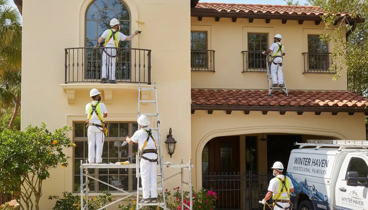 Professional painters in Lakeland, FL providing interior and exterior painting services