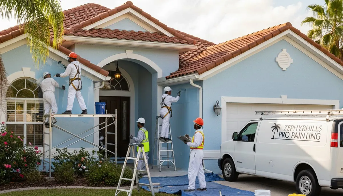 Professional painters in Lakeland, FL providing interior and exterior painting services
