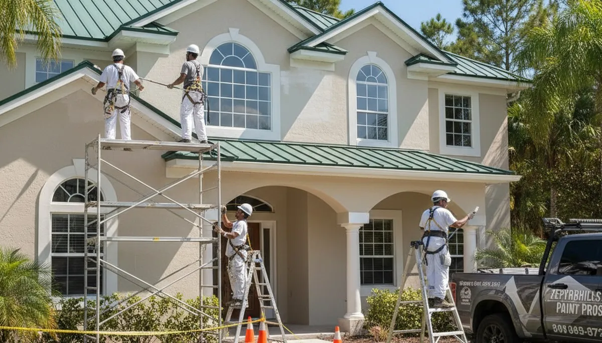 Professional painters in Lakeland, FL providing residential and commercial painting services